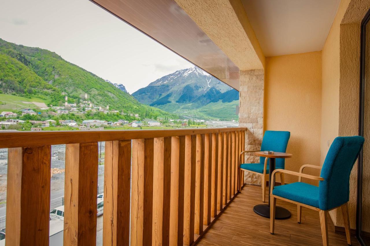 Gistola Hotel Mestia Kültér fotó